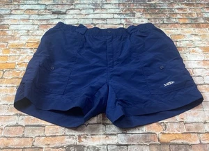 Pantalones Cortos Aftco Adulto 42 Azul Marino Carga Pesca Barco Aire Libre Para Hombres - Imagen 1 de 13