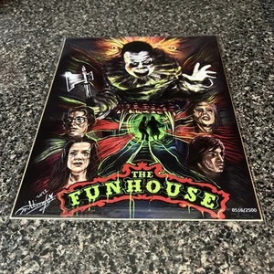 BAM Horror Box Exclusive The Funhouse  Art Print LE /2500   - Picture 1 of 3