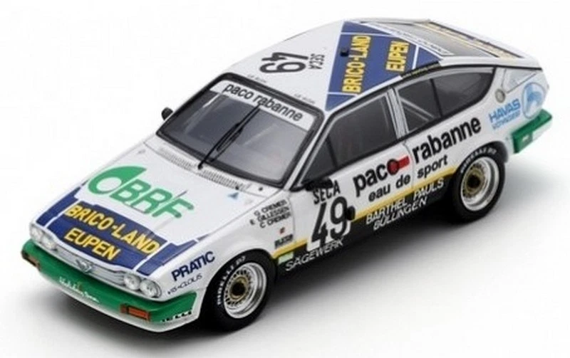 Alfa Romeo GTV6 Spa 1986 Gillessen-Cremer-Cremer 1:43 SPARK SB428 - Immagine 1 di 1