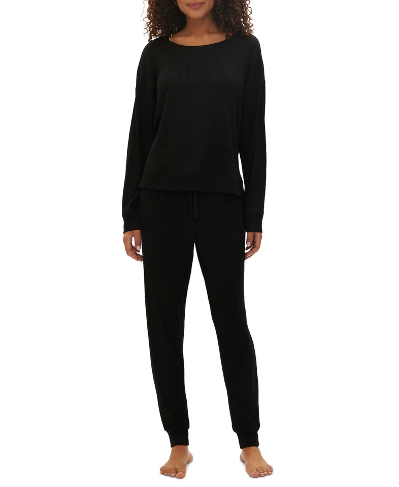 Gap GapBody Women's Long-Sleeve Top True Black Size XLARGE