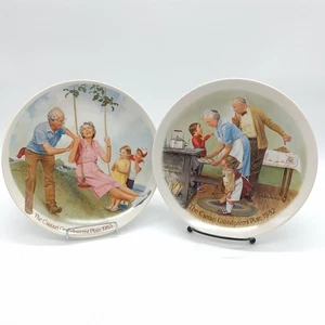 Vintage Knowles Csatari Grandparent Serie Sammelteller 1982-1983 2er Set - Bild 1 von 7