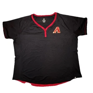 Arizona Diamondbacks Fanatics Jersey Women Size XXL D-Backs DBacks Button Up MLB - Picture 1 of 7