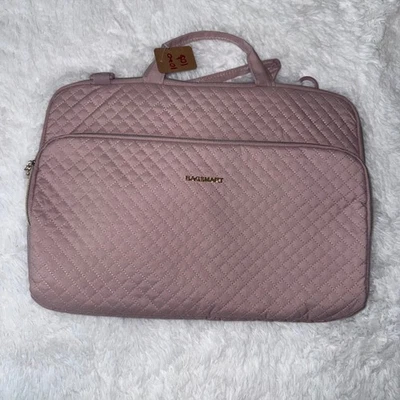 BAGSMART Bolsa de Laptop Acolchoada Acolchoada Capa Rosa 13 Polegadas - Imagem 1 de 3