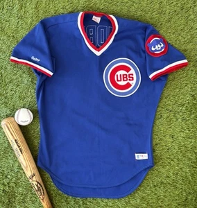 Ryne Sandberg Chicago Cubs 1987 Rawlings Pullover Baseball Trikot 80er Vintage 42 - Bild 1 von 8