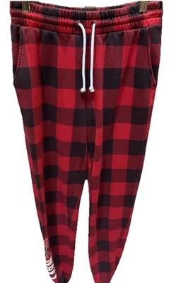 Pantalones de pijama Old Navy para hombre rojo negro a cuadros leñador talla S pequeños altos Foto 1 de 4