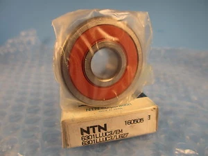NTN 6301LLU C3, 6301 LLU,Single Row Radial Ball Bearing(SKF, NSK, FAFNIR 301PP) - Picture 1 of 4