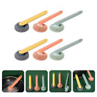 6 Pcs Pp Kitchen Cleaning Brush Steel Wire Rust Tool