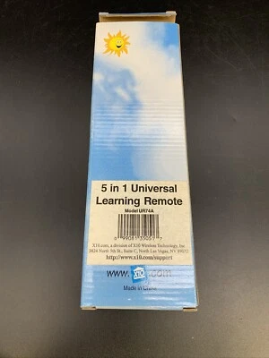 X10 5 in 1 Universal Learning Remote Control Model UR74A Brand New in BOX - Image 1 of 4