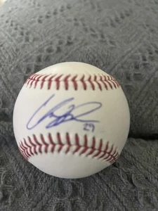 CHASE BURNS WAKE FOREST Cincinnati SIGNED RAWLINGS OMLB BASEBALL BAS BECKETT - Picture 1 of 3