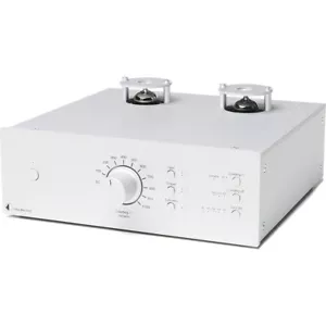 Pro-Ject Tube Box DS2 Röhren Phono-Vorverstärker - Silber - Bild 1 von 1