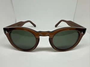 Cubitts Designer Herbrand Bold Coco Brown Frame 45mm Sunglasses - Picture 1 of 4