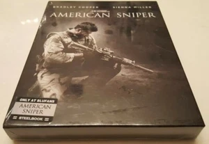 *LOOSE DISC American Sniper STEELBOOK Full Slip (Blu-ray Blufans China) #213/300 - Picture 1 of 10