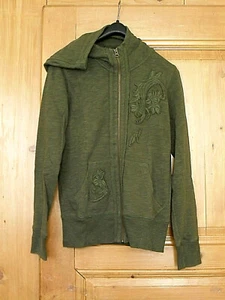Kapuze Jacke Hoodie Floral EDDIE BAUER Gr. XS 164 34-36 s.Maße - ungetragen - Bild 1 von 2