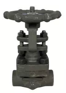 NEW OMB 1/2" Forged Steel Threaded Gate Valve 810-NPT A105N/#8 - Picture 1 of 8
