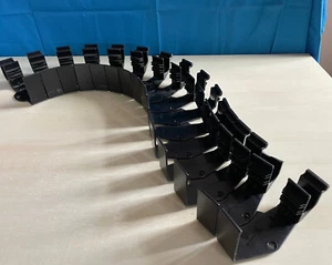 flexibler Kabelkanal für Flötotto Schreibtisch schwarz biegsam 90 cm kürzbar - Bild 1 von 5