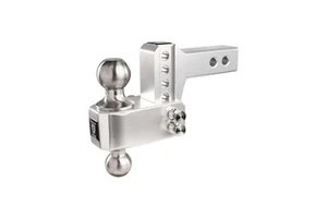 BulletProof Hitches® - 2.0" Aluminum Medium Duty 2" Drop/Rise Hitch - Picture 1 of 7
