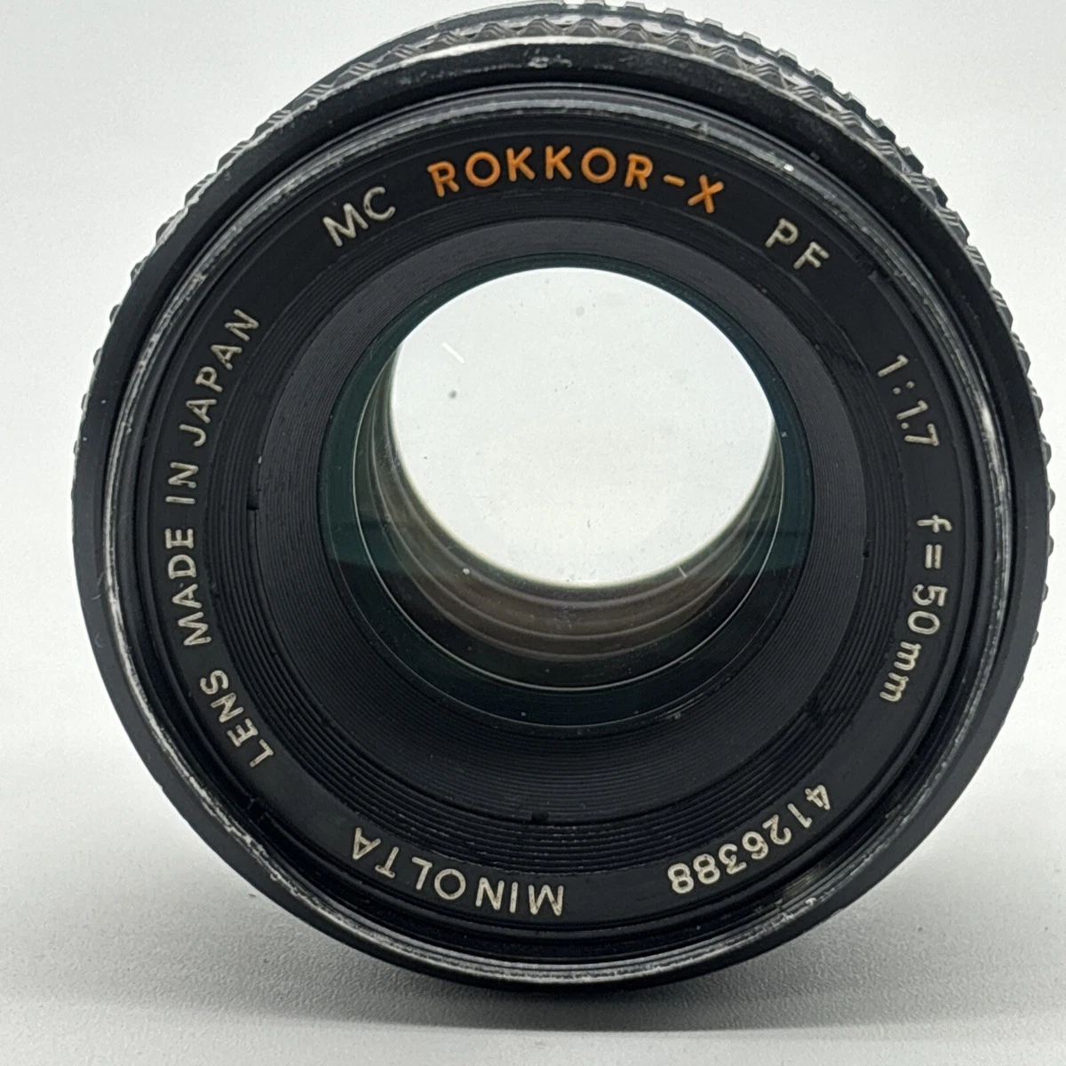 minolta XD MC ROKKOR-PF 50mm f/1.7（６９） minolta XD MC ROKKOR-PF 50mm f/1.7（69） - メルカリ