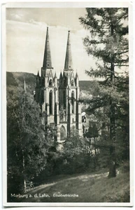 Foto-AK MARBURG /Lahn Elisabethkirche 1934 - Picture 1 of 1