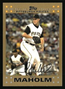 Paul Maholm 2007 Topps #442 Baseball Card /2007