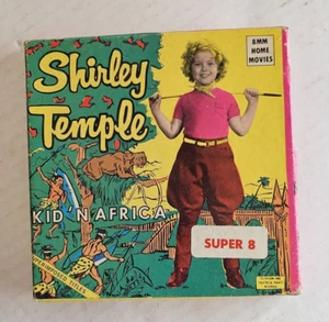 Shirley Temple "Kid N Africa" Super 8 -Ken Films #234-Red reel Vintage 8mm film- - Bild 1 von 6