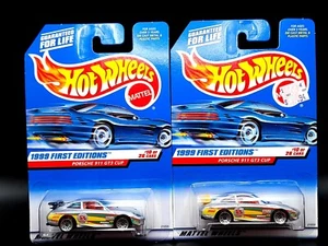 2-1999 First Editions ~ Porsche 911 GT3 Cup #10 of 26 (grey) Black & Yellow Wing - Bild 1 von 7