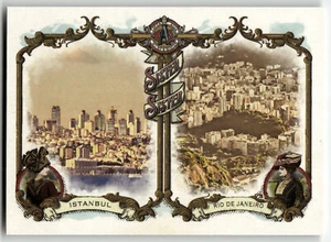 2024 Allen and Ginter Sister Sister SS-3 # Istanbul & Rio De Janeiro - Picture 1 of 2