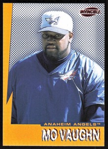1999 Pacific Invincible Seismic Force #1 Mo Vaughn Portrait  - FREE SHIPPING
