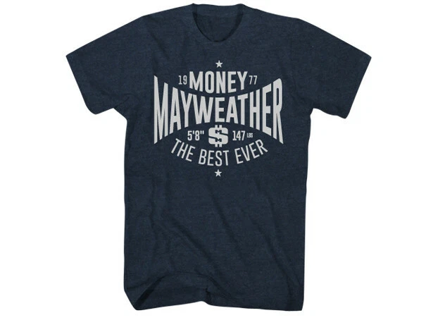 Camisa Floyd Mayweather "BEST EVER" "azul" Foto 1 de 1