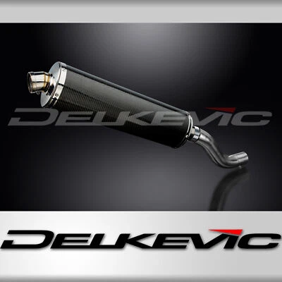 Kit silenciador escape carbono ovalado 18" Slip On Ducati Scrambler 800 2015-2021 Foto 1 de 4