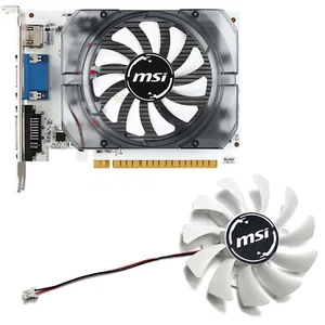 Wymienny wentylator chłodzący do wentylatora karty graficznej MSI GeForce GT 730 2GB V3 - Zdjęcie 1 z 6