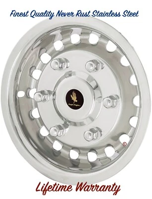 16" Freightliner Sprinter Super Single One Wheel Simulator Rim Hubcap Cover © Foto 1 de 4