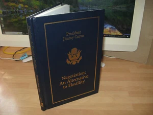 President Jimmy Carter signed 1st Negotiation An Alternative to Hostility speech - Picture 1 of 12