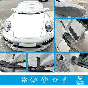 Van & Car Windscreen, Window & Mirror Snow, Ice & Frost Winter Protection Cover - Picture 1 of 8