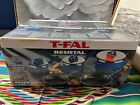 Vintage T-FAL Resistal 9 Piece Cookware Set New in Opened Box BLUE