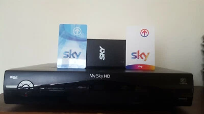 MY SKY HD DECODER FUNKTIONSFÄHIG MIT FESTPLATTE 500GB LIEST ALLE SKY HD KARTEN - Bild 1 von 2