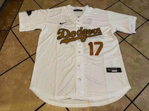 Herren #17 Shohei Ohtani White 2025 Gold Collection All Stitched Trikot - Bild 1 von 6