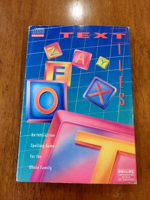 Text Tiles (Philips CD-i, 1992) CDI, W/SLIPCOVER, NO MANUAL, MAIL TOMORROW! - Image 1 of 4