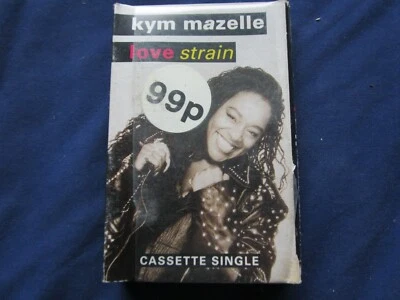 Kym Mazelle ‎– Love Strain TCSY 30 UK Audio Tape Cassette Single original New - Image 1 of 3