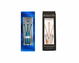 Revolution Makeup Eye Shadow Brush Oval Precision  Brush Blends Cream Powder - Picture 1 of 10