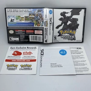 Pokemon White Version Nintendo DS Empty Case & Inserts ONLY - NO GAME or manual. - Picture 1 of 8