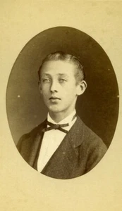 France Rouen Fashion Child Young Man Old Photo CDV Witz 1870' - Imagen 1 de 3