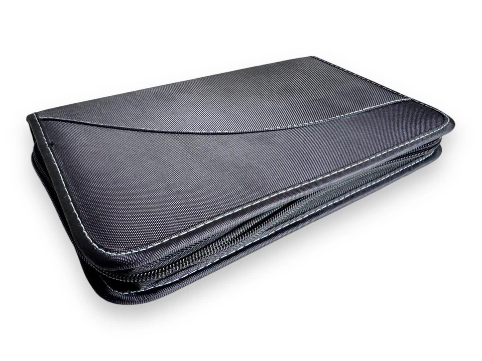 CD DVD Games Black Storage Organizer Case Wallet Holds 48 Discs PC Games Blu Ray - Image 1 of 4