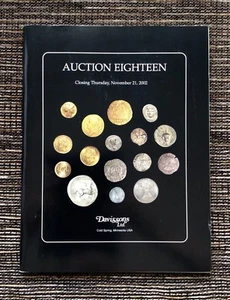 RARE 2002 Auction Eighteen Catalog: Exceptional, Unusual, Important Coins Medals - Picture 1 of 11