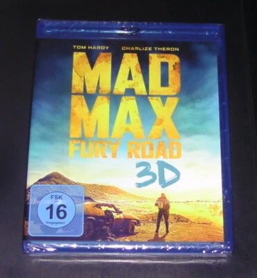 Mad Max Fury Road With Tom Hardy 3D blu ray Faster Shipping Nip - Image 1 of 3