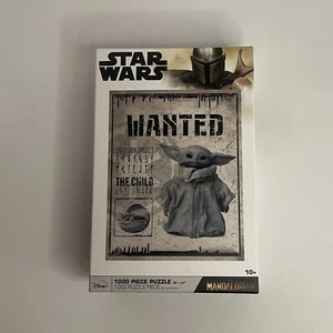 Disney Star Wars Mandalorian The Child Wanted 1000pcs  Puzzle New Sealed Box - Picture 1 of 3