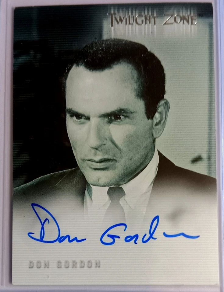 2000 Twilight Zone Series 2 The Next Dimension Don Gordon A23 autograph card - Image 1 of 1