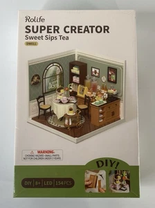 Rolife Sweet Sips Tee DIY Kunststoff Miniatur Haus DW011 - Bild 1 von 7