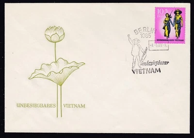 DDR (Germany) FDC 1969 Michel 1476 Armed Vietnamese - Invincible Vietnam - Image 1 of 2
