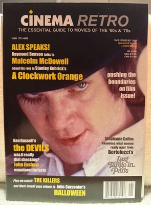 Cinema Retro #21 Fall 2011 HIGH GRADE original!  - not Famous Monsters - Image 1 of 2
