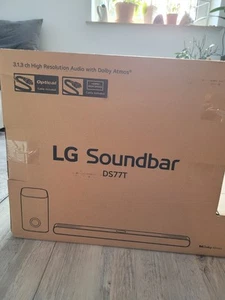 LG DS77TY Soundbar mit Subwoofer. Dolby Atmos eARC HDMI Optisch Bluetooth. OVP - Bild 1 von 8